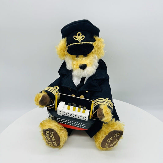 Hermann Coburg 19116-0 Teddybär Captain Smith Titanic limitiert 500 40 cm