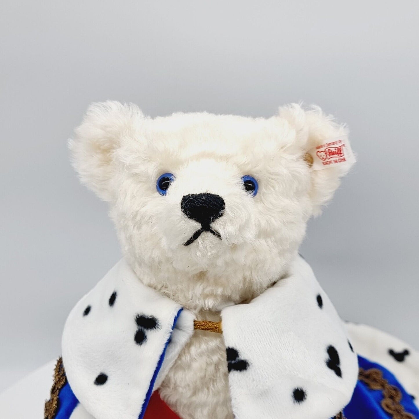 Steiff 670633 Teddybär König Ludwig mit Schwan aus 2001 limitiert 1500 35 cm