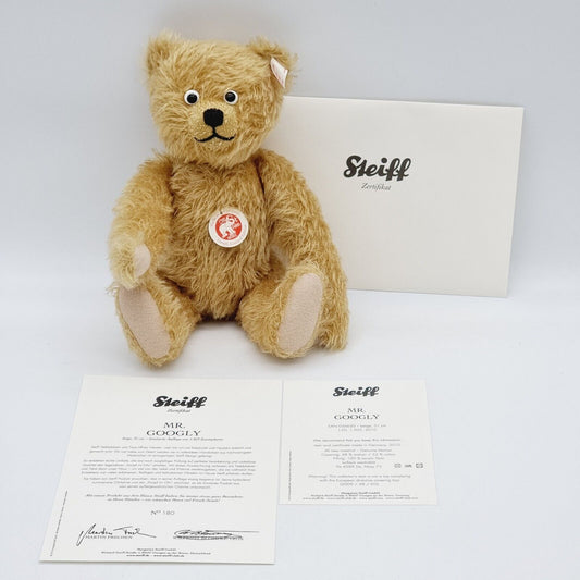 Steiff Teddybär Mr. Googly 036620 limitiert 1925 aus 2010 31cm Mohair