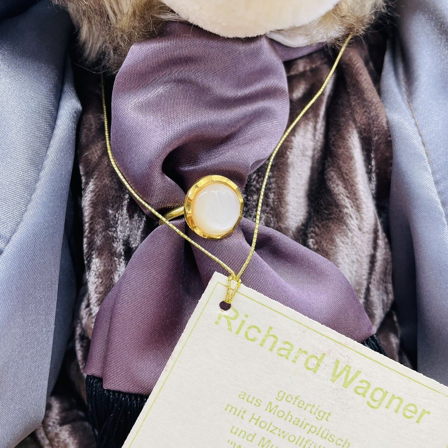 Hermann Coburg Teddybär Richard Wagner limitiert 500 40cm Mohair