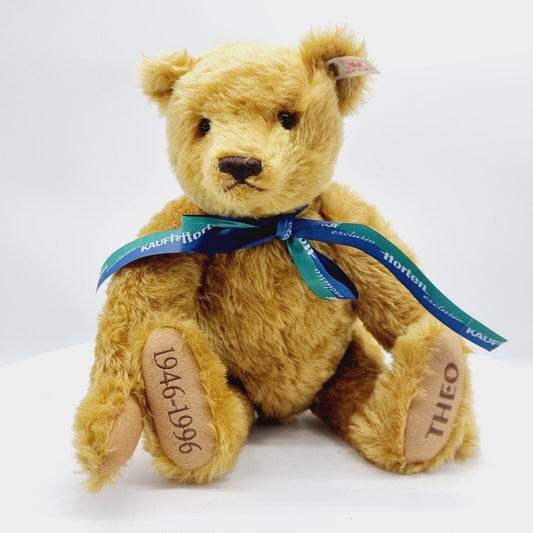 Steiff 655227 Teddybär Theo für Kaufhof limitiert 1946 aus 1996 43 cm Mohair