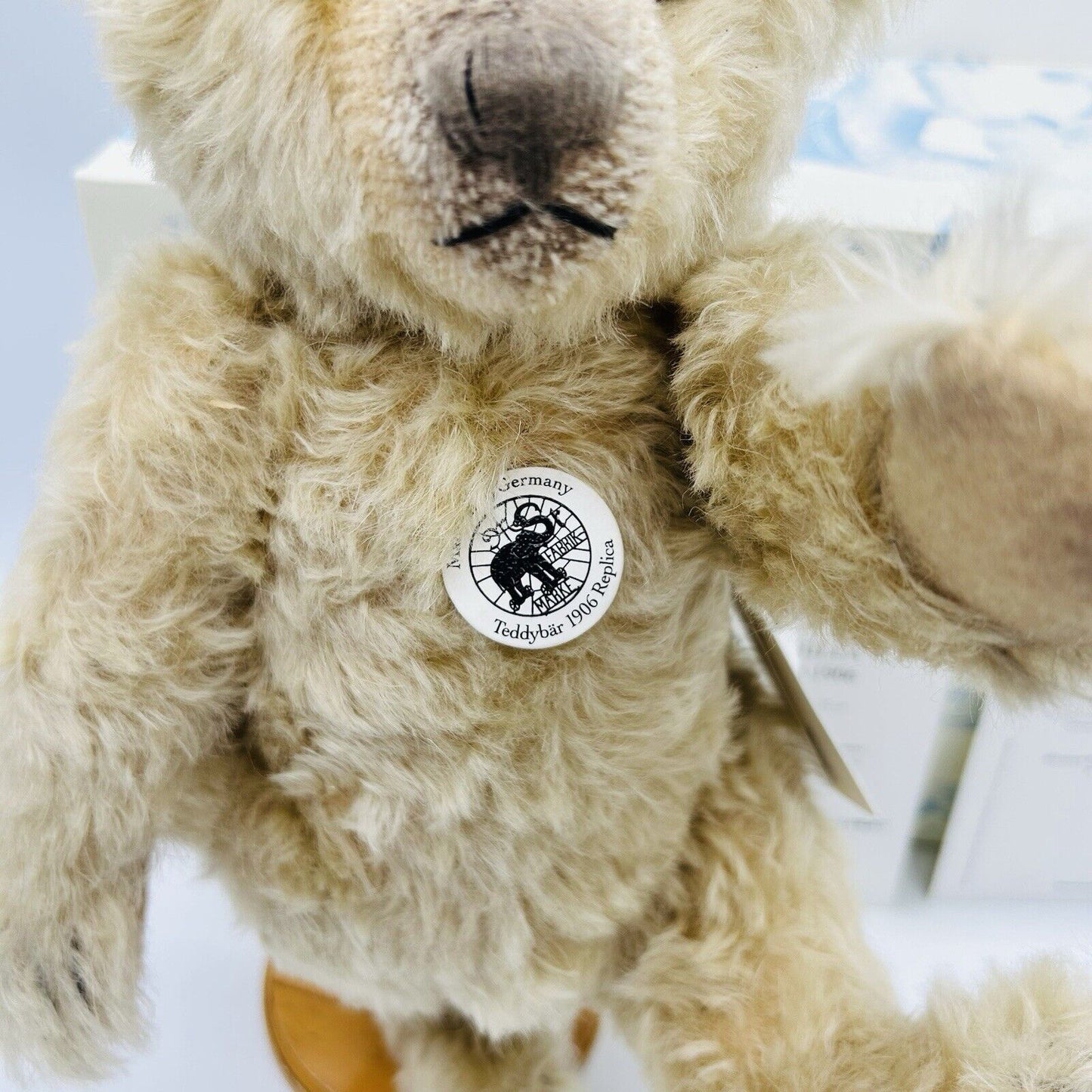 Steiff 403231 Teddybär Mr. Vanilla 1906 Replica limitiert 1000 35 cm Mohair