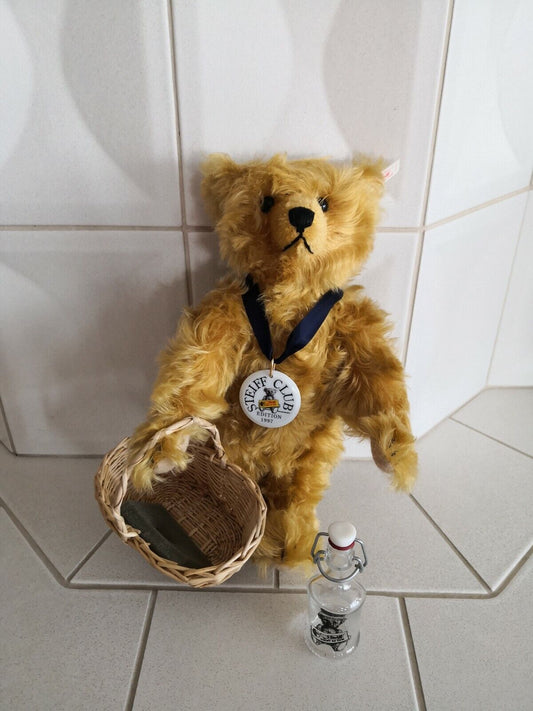Steiff Picknick-Bär Club Edition 1997, 34cm, Goldblond 420108 limitiert