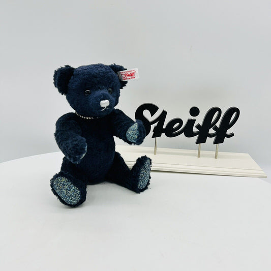 Steiff 036934 Saphir Teddybär Swarovski limitiert 2000 aus 2011 25 cm