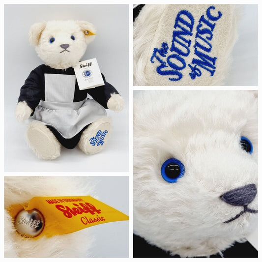 Steiff Sound of Music Teddybär mit Musikwerk 31 cm EAN 682919 Überproduktion