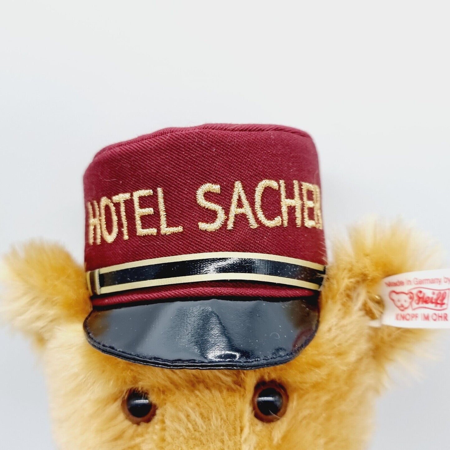 Steiff 660603 Teddybär Sacher limitiert 1500 aus 2001 32 cm Mohair