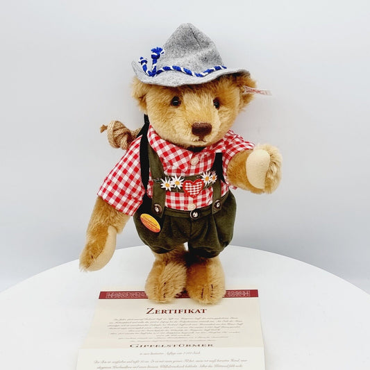 Steiff 670121 Teddybär Gipfelstürmer limitiert 2000 aus 1997 35 cm