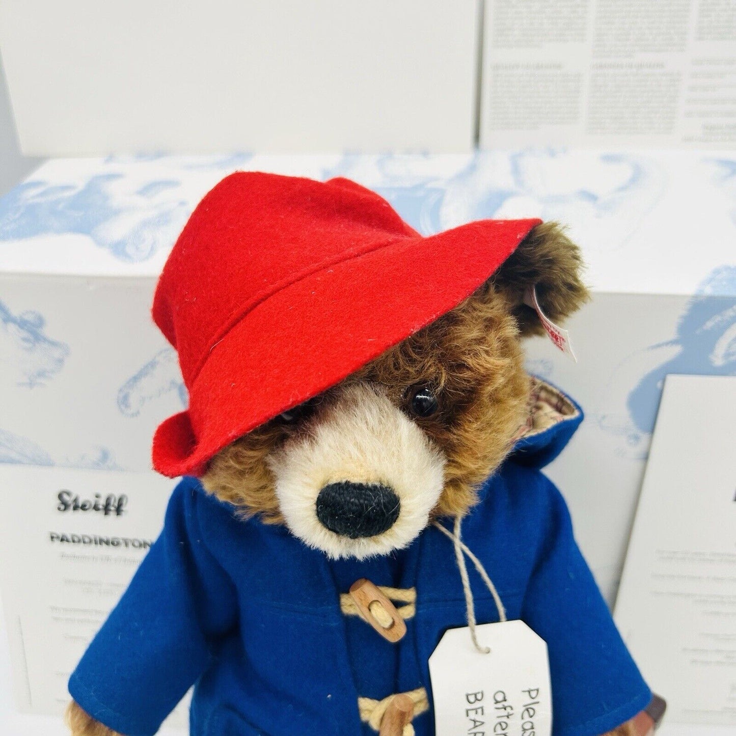 Steiff 664632 Paddington Bär limitiert 2000 28 cm Mohair