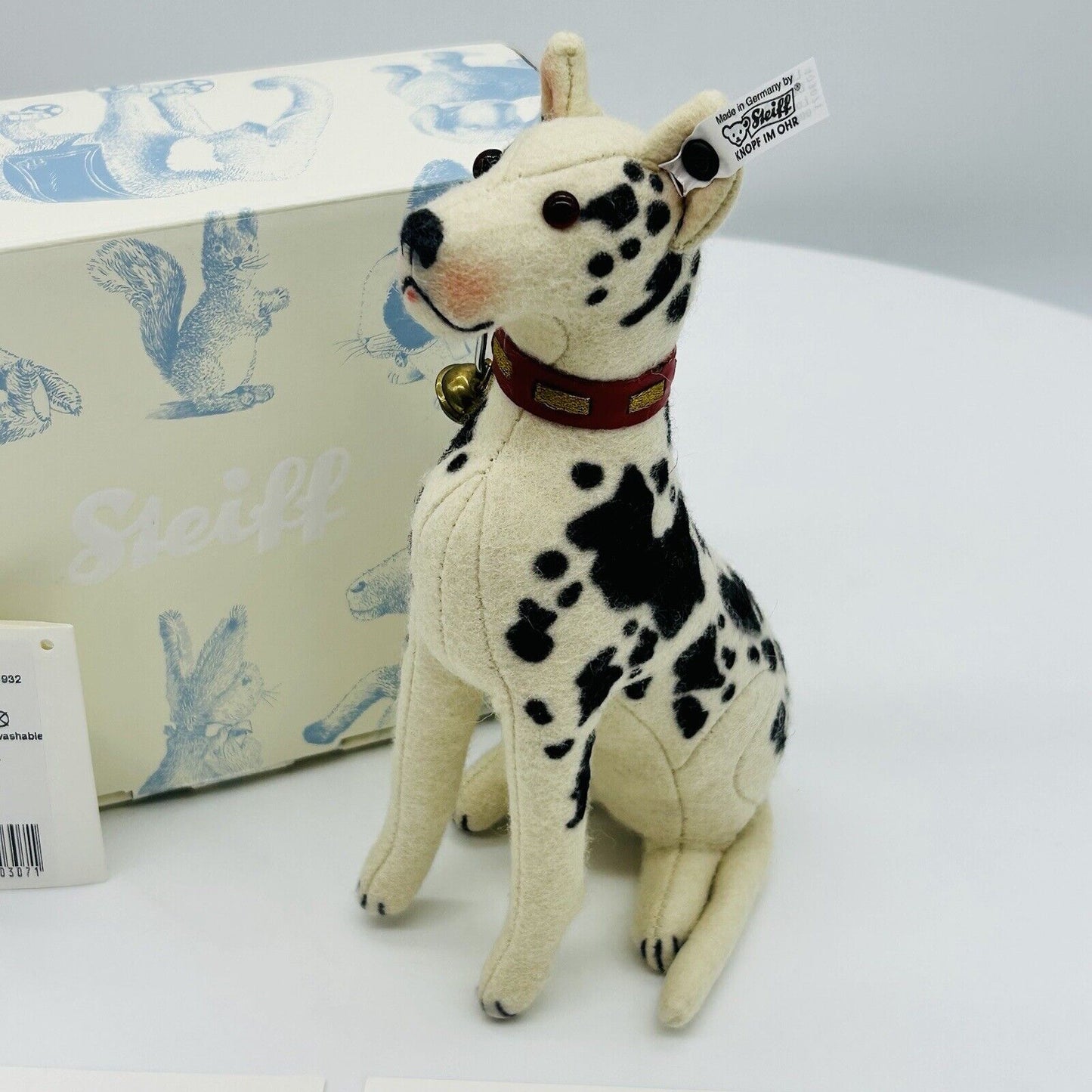 Steiff 403071 Deutsche Dogge Replica 1932 limitiert 1000 aus 2014 17 cm Filz