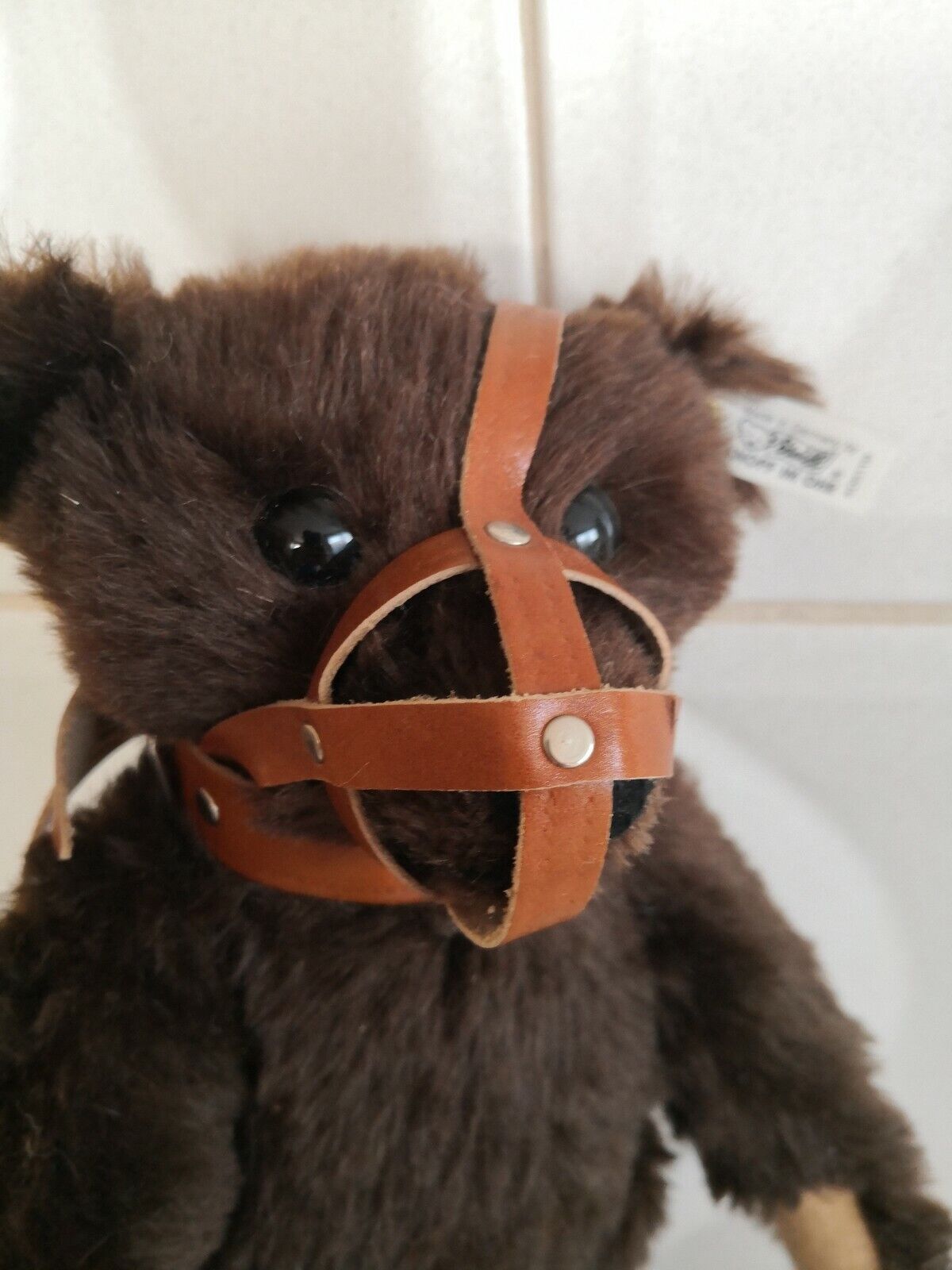 Steiff  406119 "Maulkorb Teddy" Top Zustand limitiert