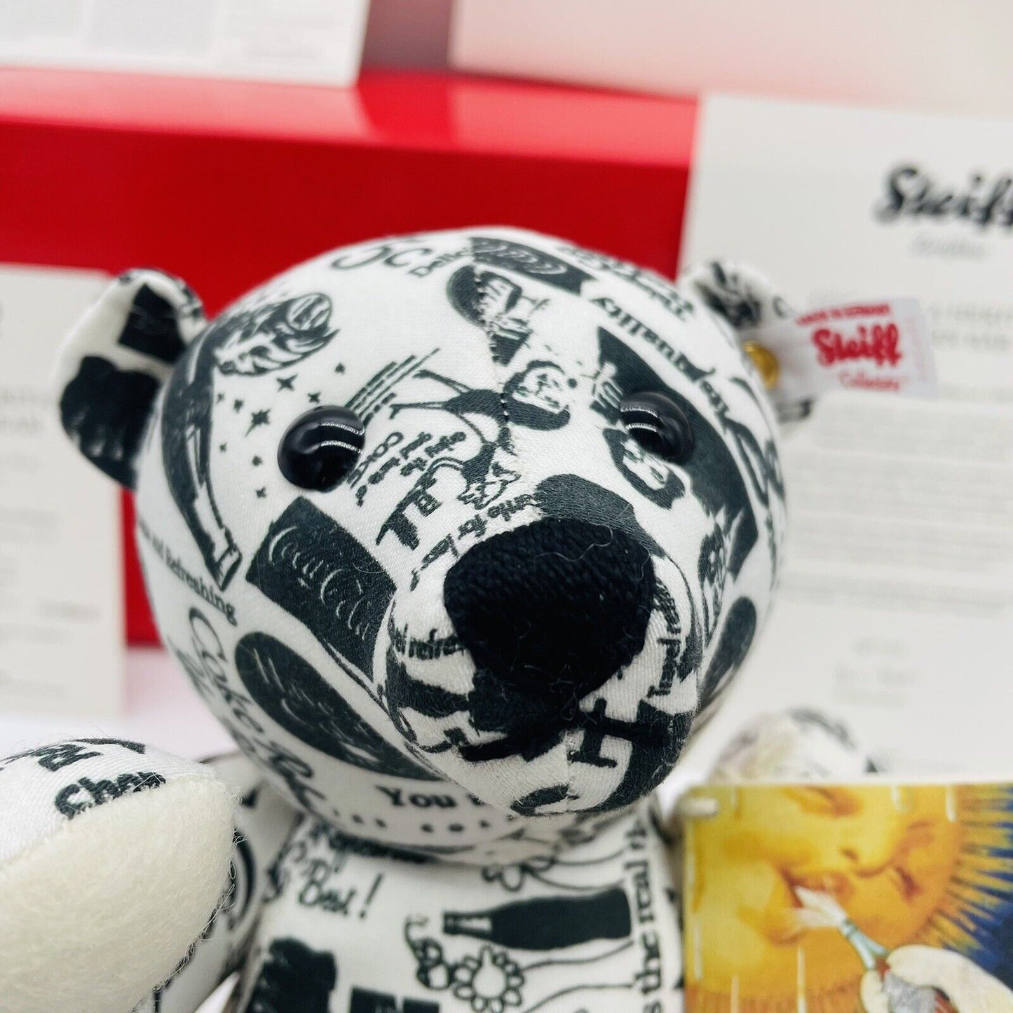 Steiff Coca Cola Heritage Pattern Teddybär 355394 limitiert 1500 Stück 2015