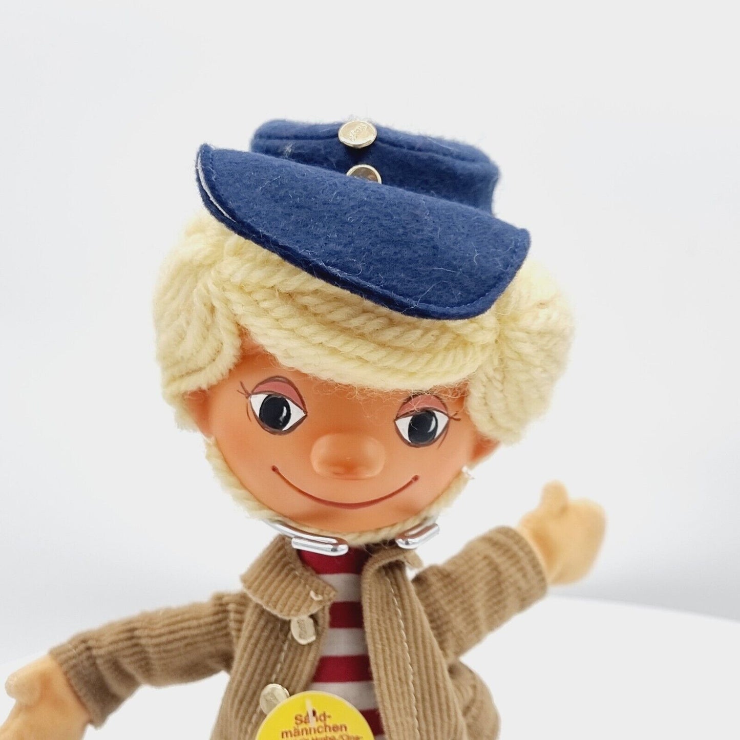 Steiff Archiv! Steiff 7853/25 Sandmännchen 25 cm Jahr 1979 PVC-Kopf