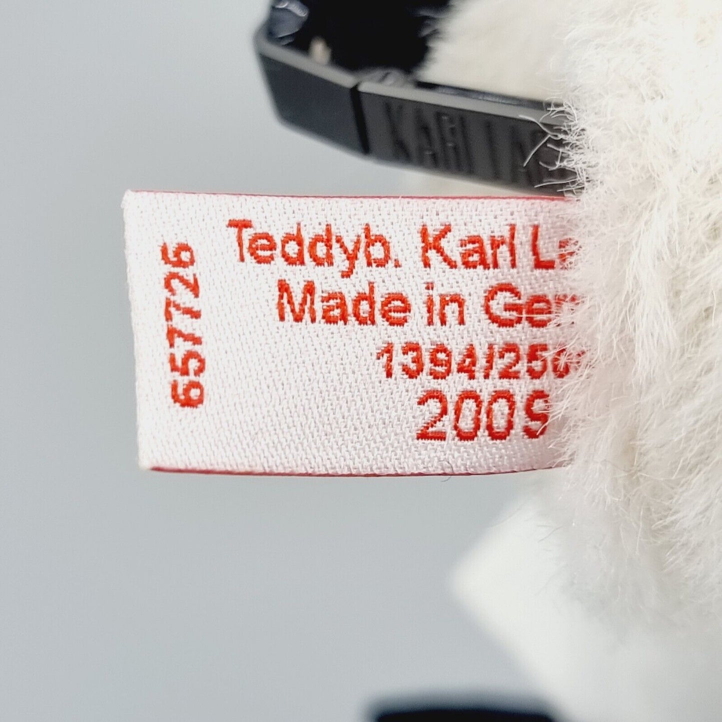 Steiff 657726 Teddybär Karl Lagerfeld limitiert 2500 40 cm Alpaca