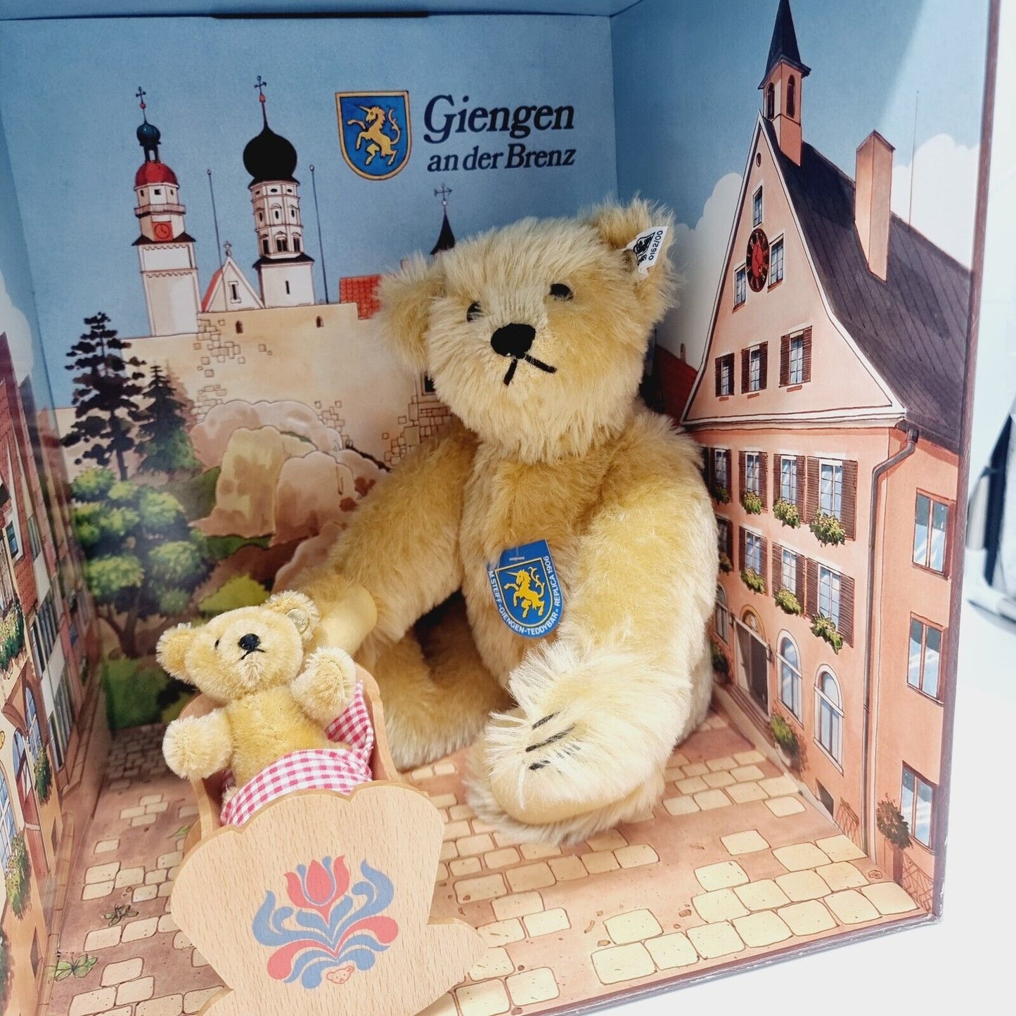 Steiff 0162/00 Spielwaren Wolff Giengener Teddybären Set limitiert 16000