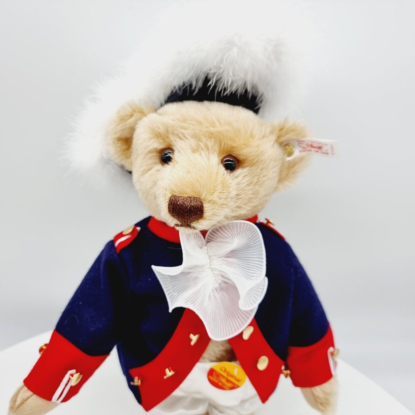 Steiff 670251 Teddybär Stadtsoldat limitiert 2000 aus 1998 35 cm Mohair