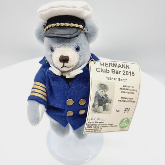 Hermann Coburg Bär an Bord 20 cm Club Teddybär 2015 Nr.88