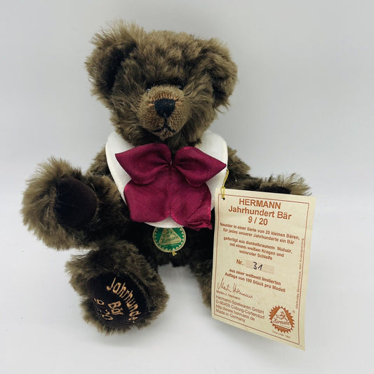 Hermann Coburg Jahrhundertbär 9/20 limitiert auf 100 Mohair