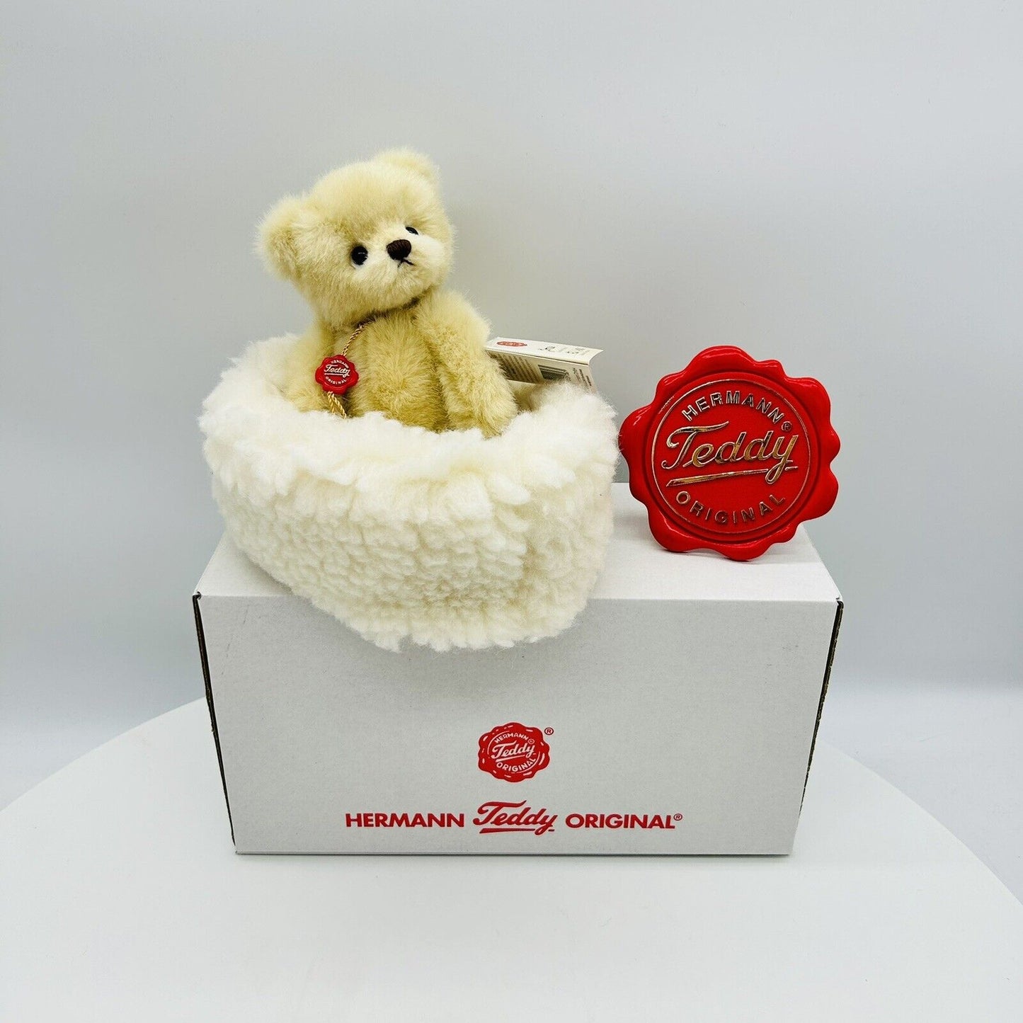 Hermann Teddy 170679 Teddybär Jonas limitiert 100 aus 2023 20 cm Webpelz