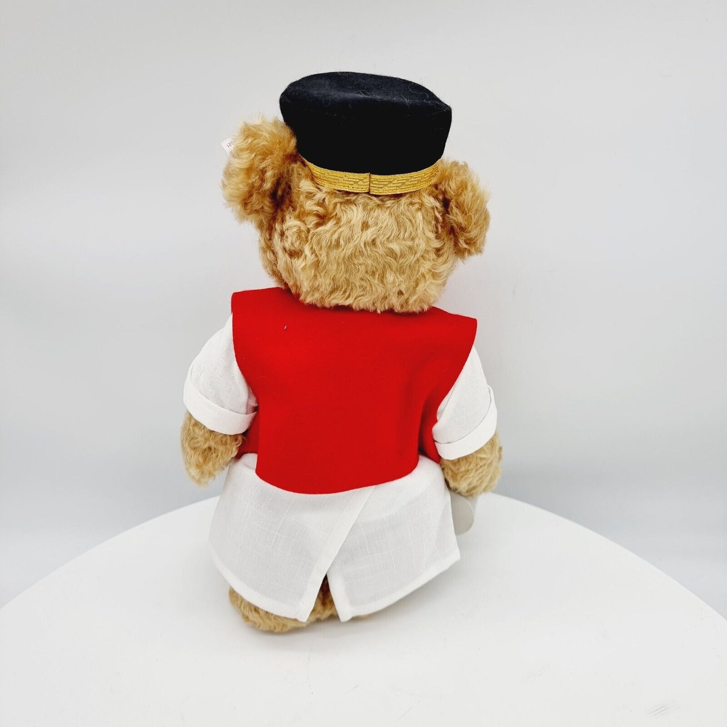 Steiff 994821 Bernhard der Postbräu Teddybär blond 34 cm limitiert mit Bierkrug