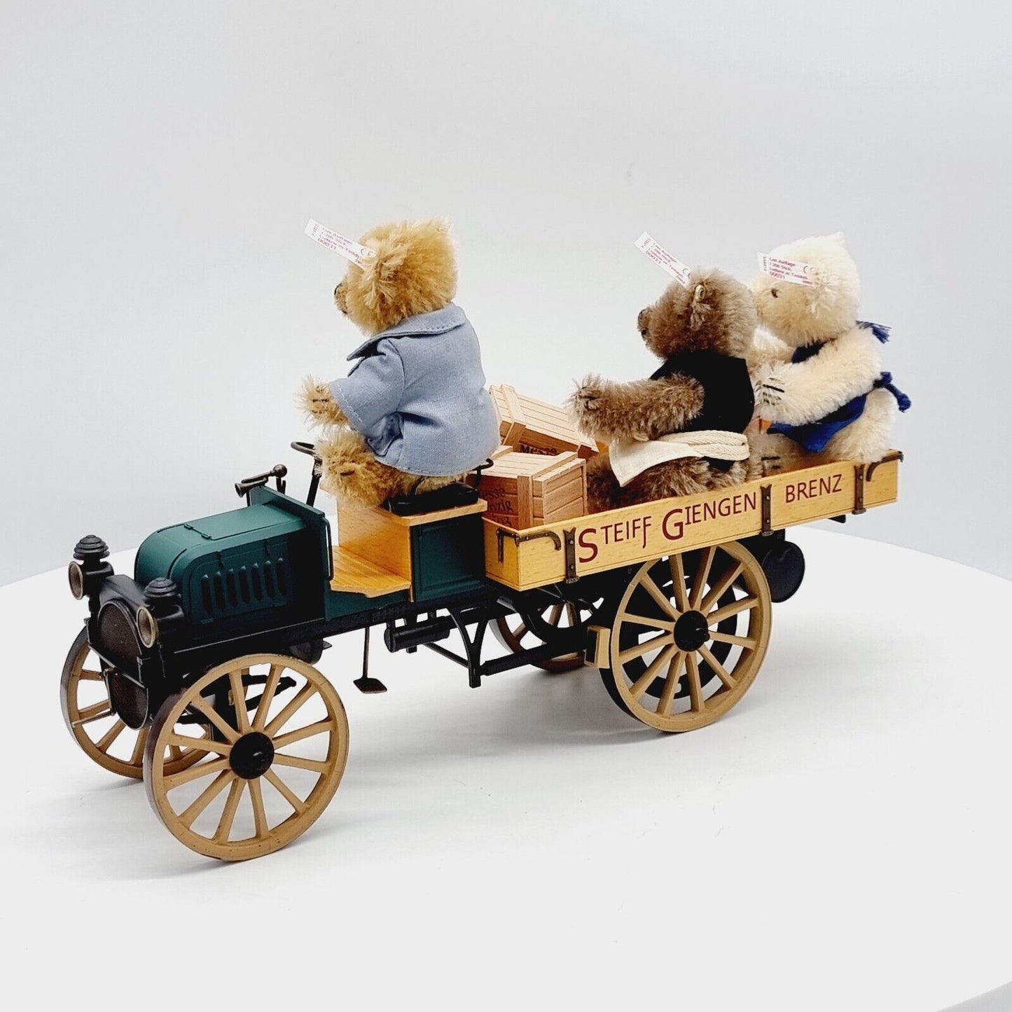 Nr. 31! Steiff 038914 Lieferwagen mit Teddybären limitiert 1200 aus 2003 12 cm