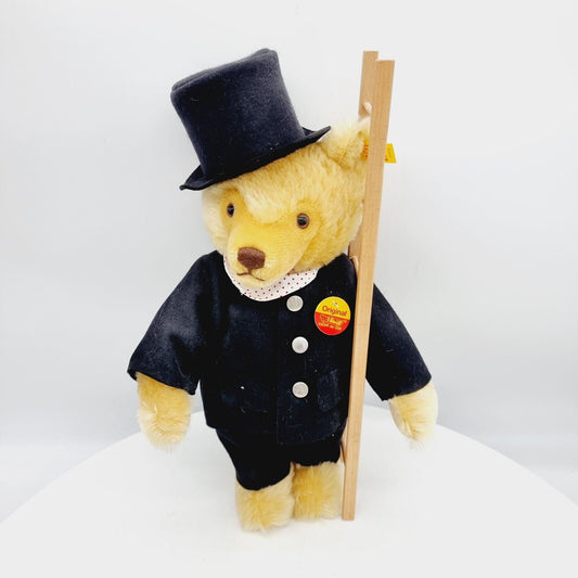 Steiff 028540 Kaminfeger Teddybär Classic Edition mit Brustschild und Leiter