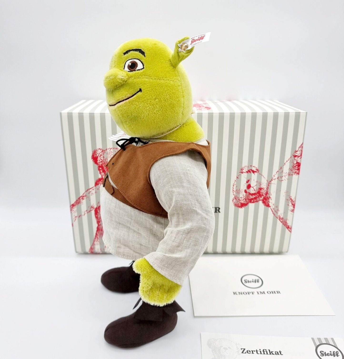 Steiff Shrek Mohair 355431 limitiert 1500 aus 2019 42 cm