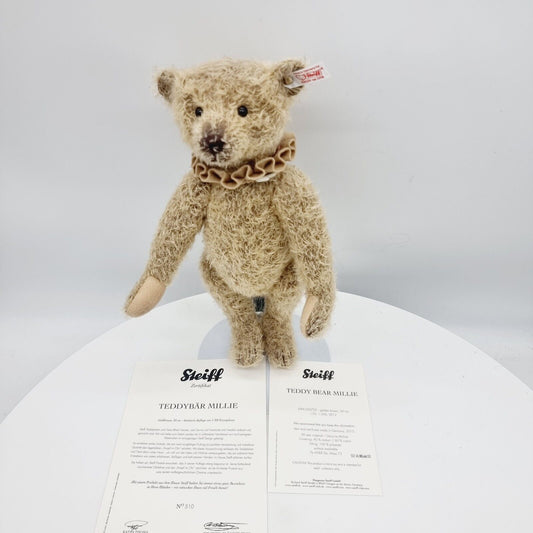 Steiff  035722 Teddybär Millie 2012 goldbraun 30 cm limitiert 1500 Exemplare
