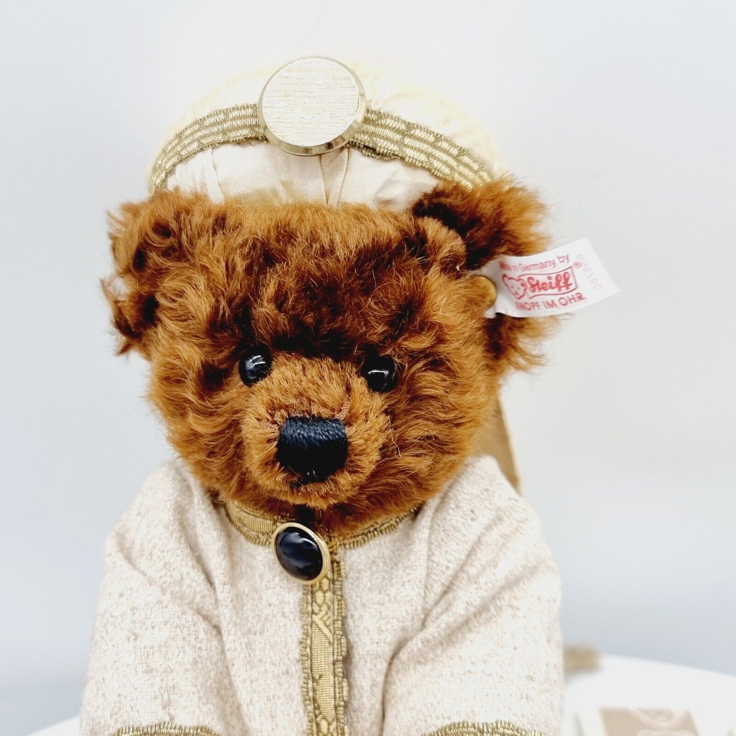 Steiff 655760 Teddybär Caspar Heilige drei Könige limitiert 1500 22 cm Mohair