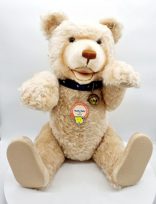 Steiff Teddybär Teddy 408472 Baby 1949 75cm limitiert 1500 Zertifikat OVP Mohair