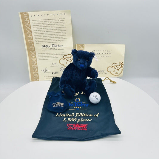 Steiff 661808 Teddybär Belfry Bear limitiert 1500 aus 2004 24 cm Mohair