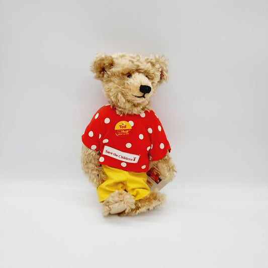 Steiff Teddybär Save the Children 1996 Teddybär 32 cm mit Stimme limitiert 3000