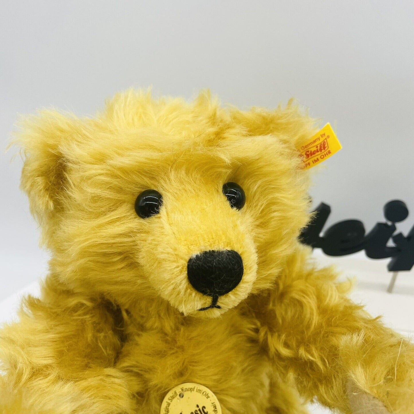 Steiff Classic Teddybär blond 001550 aus 2002 32cm Mohair