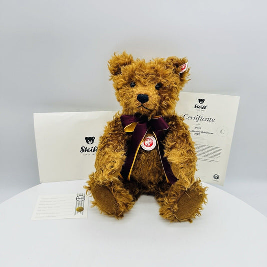 Steiff 691447 Teddybär British Collectors Bear 2023 limitiert 2000 34 cm Mohair