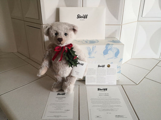 Steiff Teddybär Ilex 035357 inkl. Zertifikat 137 Alpaca Teddy Neu & Ovp