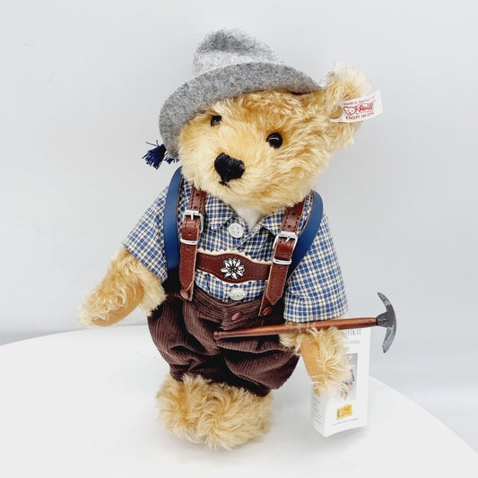 Steiff 670787 Teddybär Bergsteiger blond 29 cm limitiert 2000 Jahr 2001