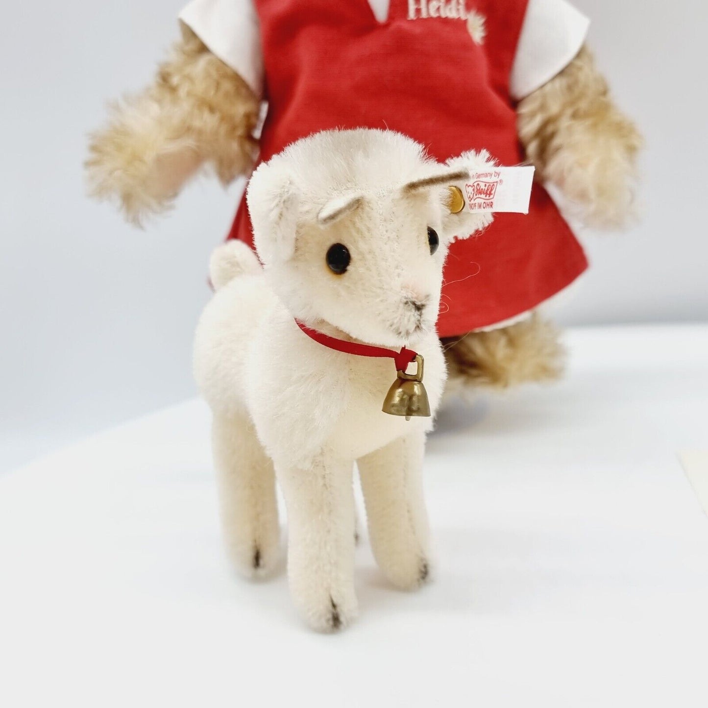 Steiff 660788 Teddybär Heidi mit Zicklein limitiert 1500 aus 2002 28 cm