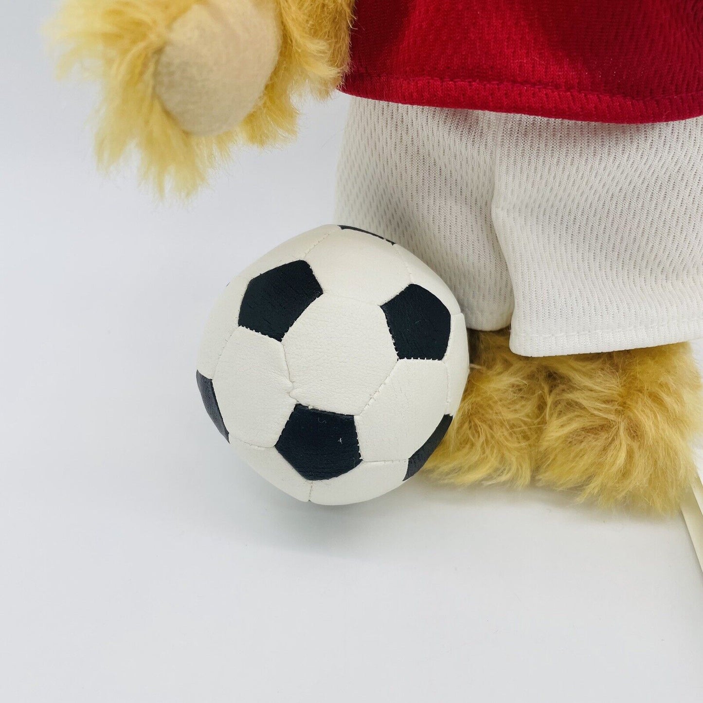 Steiff Teddybär Fußballspieler Österreich 002960 22cm Mohair