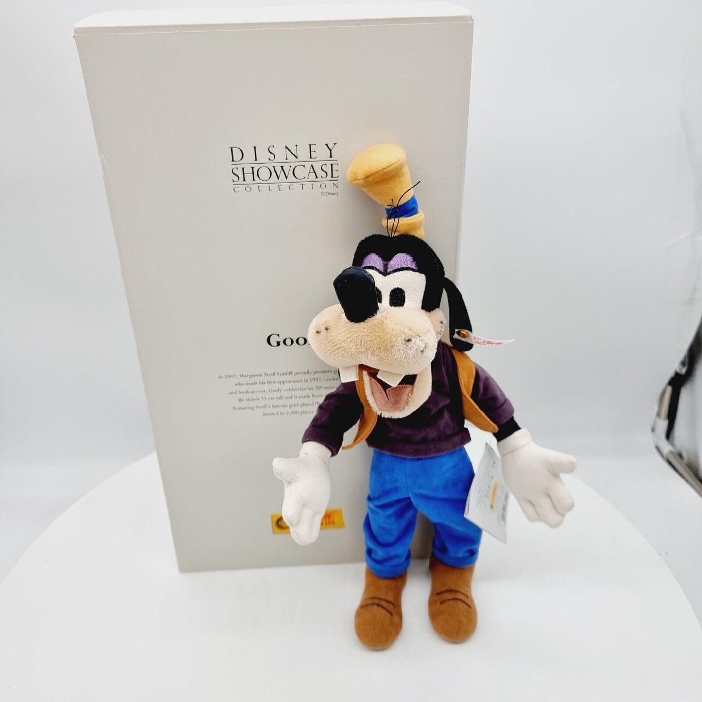 Steiff 680106 Goofy Teddybär Disney 2002 limitiert 2000 Showcase Collection