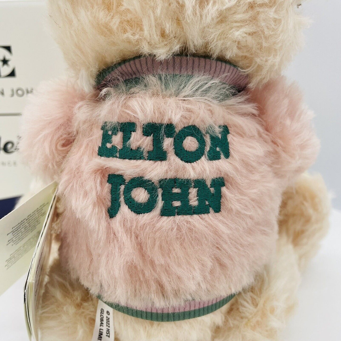 Steiff Teddybär Rocks! Elton John 355882 limitiert 3000 aus 2022 28 cm