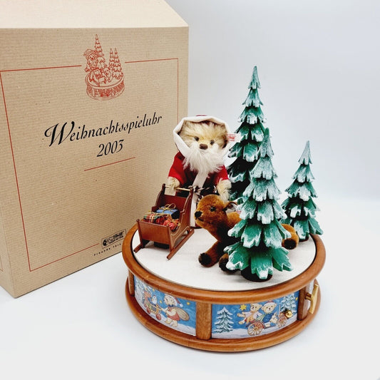 Steiff 037795 Weihnachtsspieluhr limitiert 1000 aus 2003 24 cm