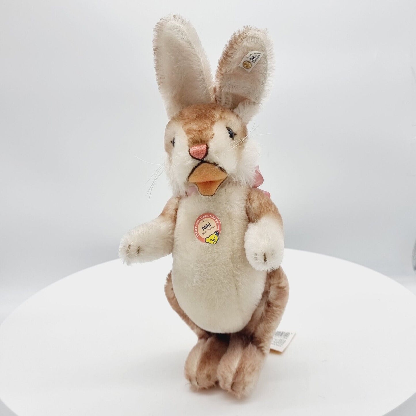 Steiff 402159 Niki Hase 35 cm mit Stimme Replica 1952 limitiert 5000 Etikett