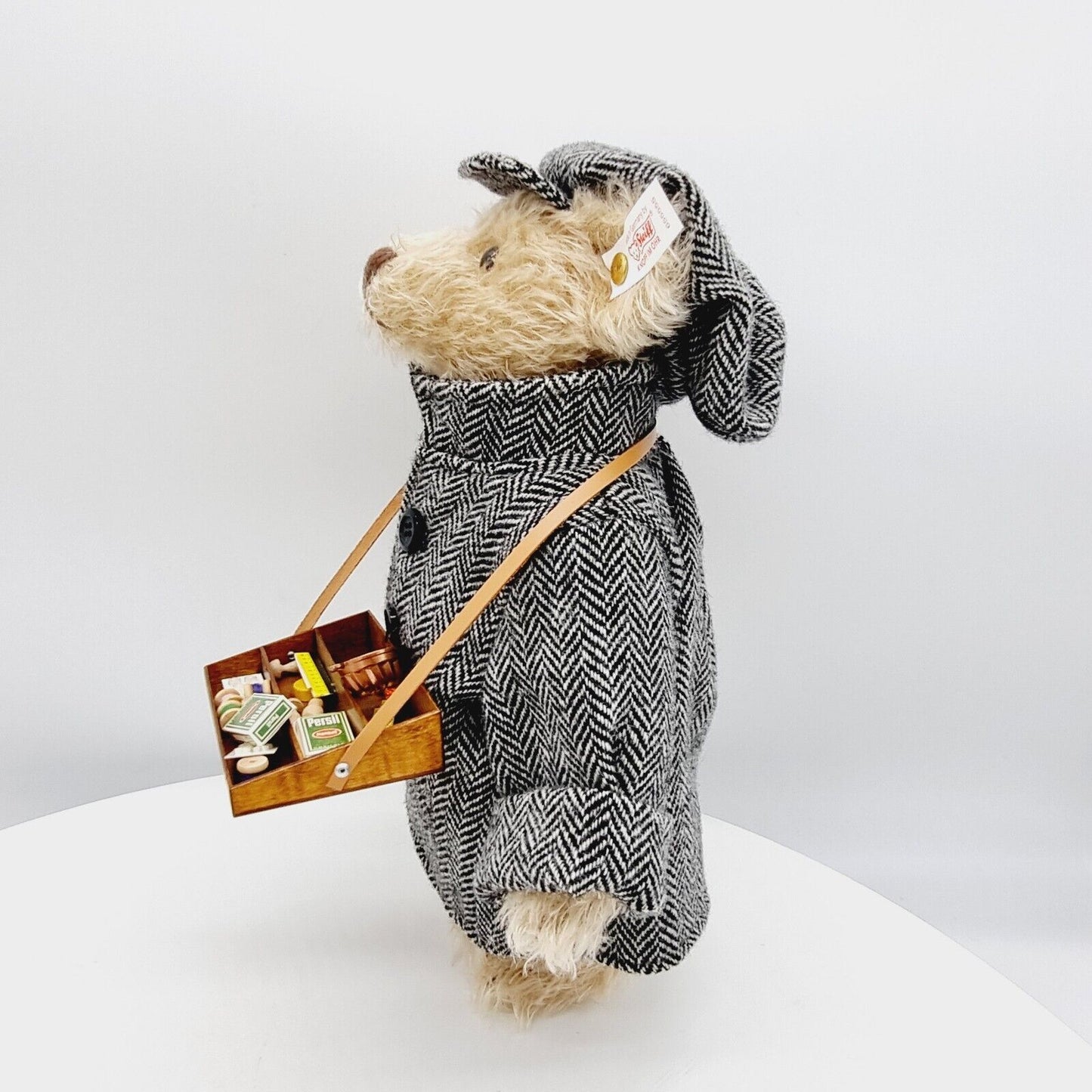 Steiff 655555 Berliner Milieu Teddybär Hausierer limitiert 1500 aus 2000 32 cm