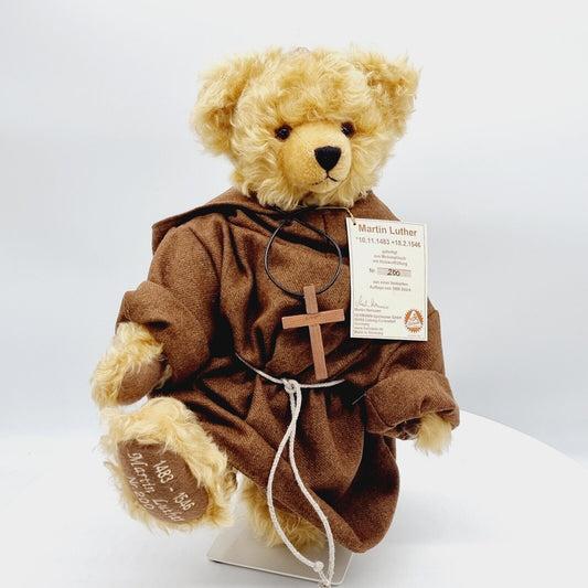 Nr. 200! Hermann Coburg Teddybär Martin Luther limitiert 1000 40 cm Mohair