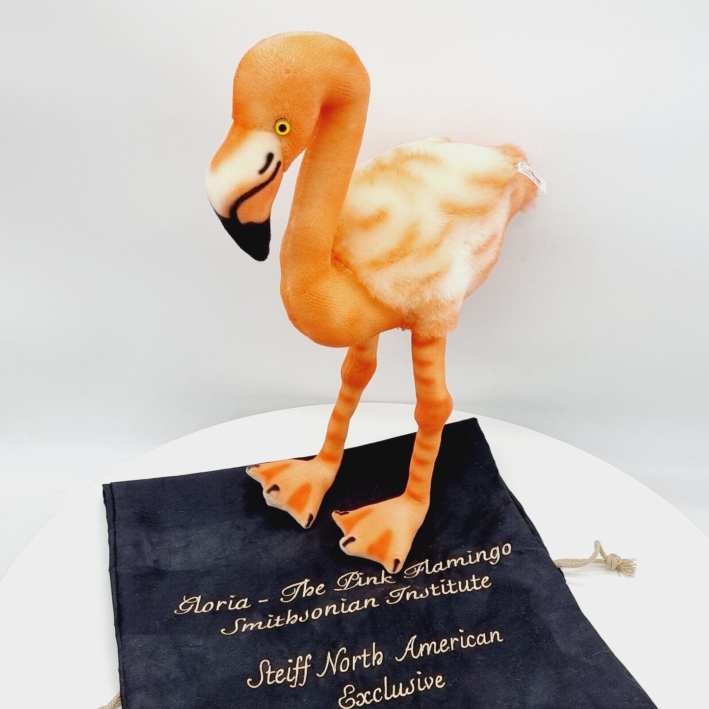 Steiff 667626 Gloria The Pink Flamingo für das Smithsonian Institute 43 cm