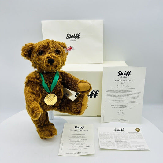 Nr. 33 Steiff Danbury Mint 690112 Teddybär Year Bear 2017 limitiert 2017 30 cm