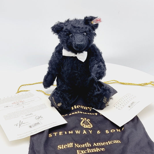 Steiff 667060 Teddybär Henry für Steinway and Sons limitiert 1853 aus 2003