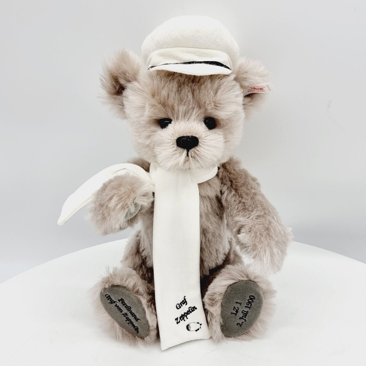 Steiff 655548 Teddybär Graf Zeppelin limitiert 1500 aus 2000 34 cm Mohair