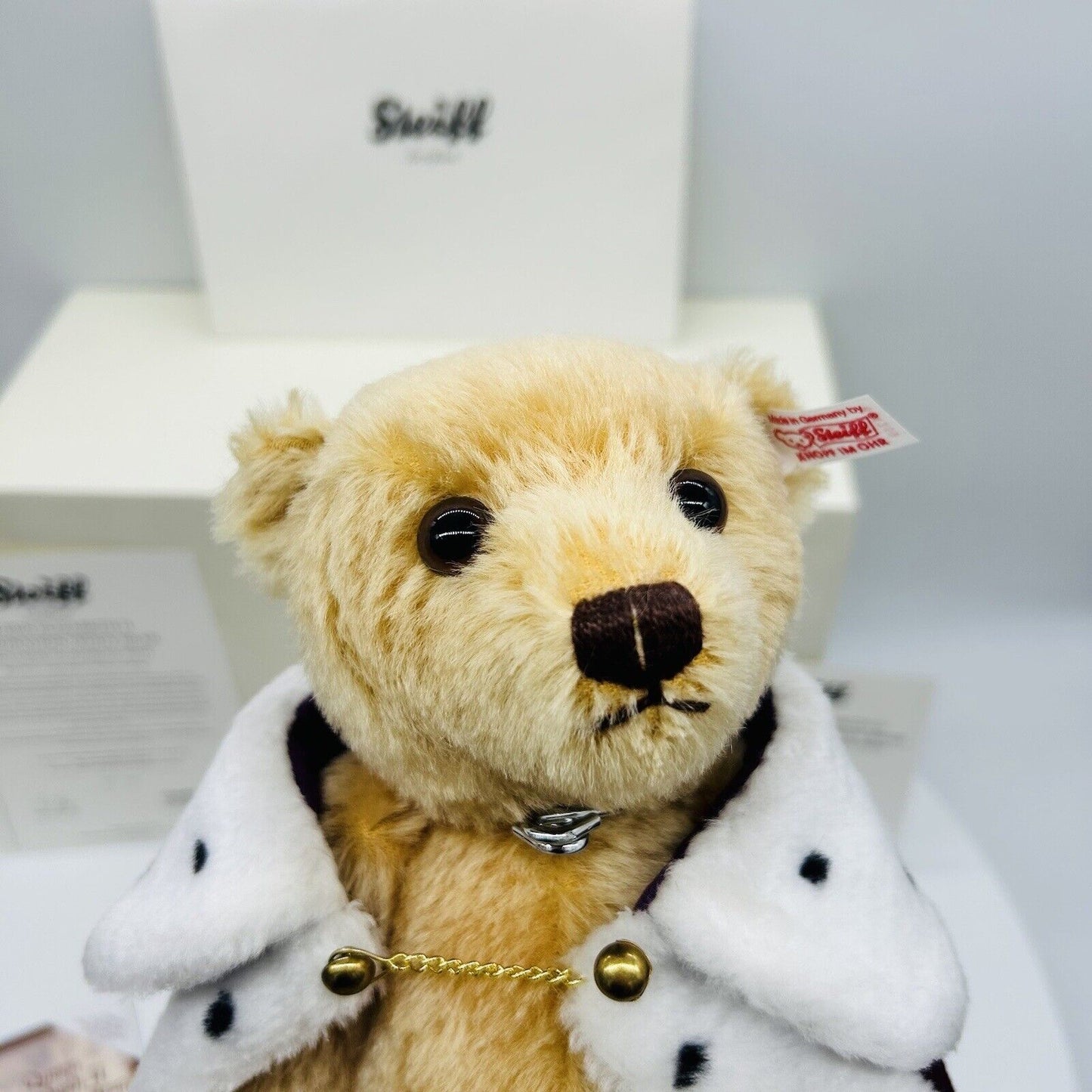 Steiff Danbury Mint 664359 Teddybär Queen Elizabeth II Coronation Bear 28 cm