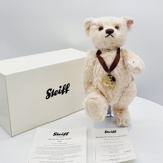 Steiff Danbury Mint 664496 Teddybär Year Bear 2015 limitiert 2015 32cm Mohair