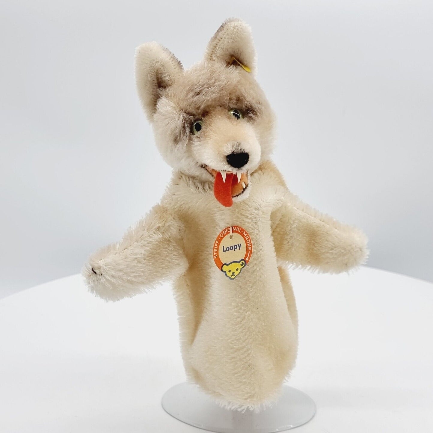 Steiff Loopy Wolf Handpuppe 17 cm